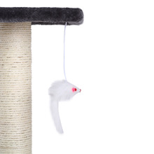 Charcoal Lite 3 Tier Cat Tree with Scratching Post